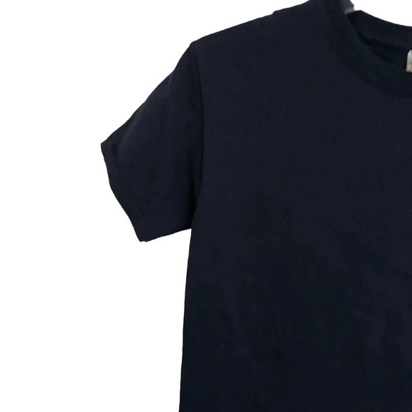 Gildan Blue tee shirt size S 100% cotton - Picture 2 of 10